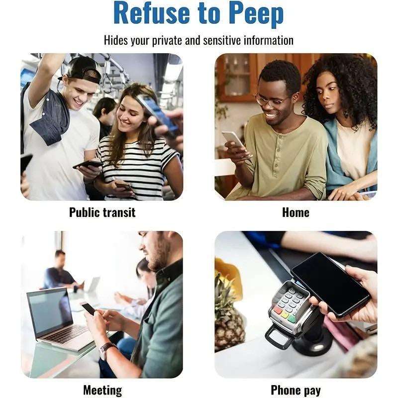 Anti-Spy Privacy Phone Screen Protector, Tempered Glass Film Compatible with Iphone 17/16/15/14/13/12/11 Pro/Pro Max/Plus, Mobile Phone Accessory