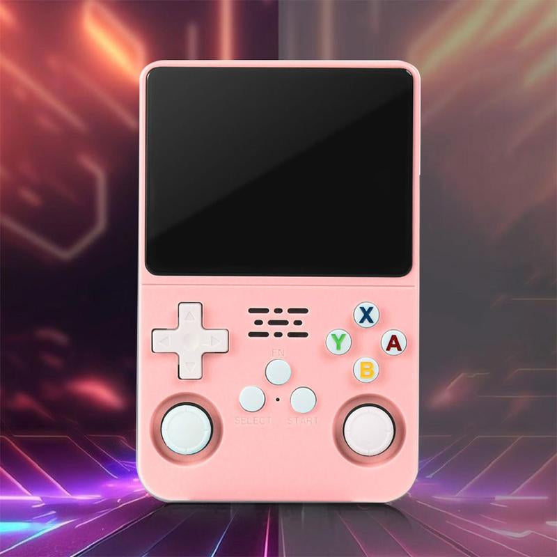 R36S Retro Video Handheld Game Console Linux System 3.5 in IPS Screen Built in 3000Mah Battery 32G+64G TF Card Preinstalled Gamess for Christmas, Thanksgiving, Holiday Gift