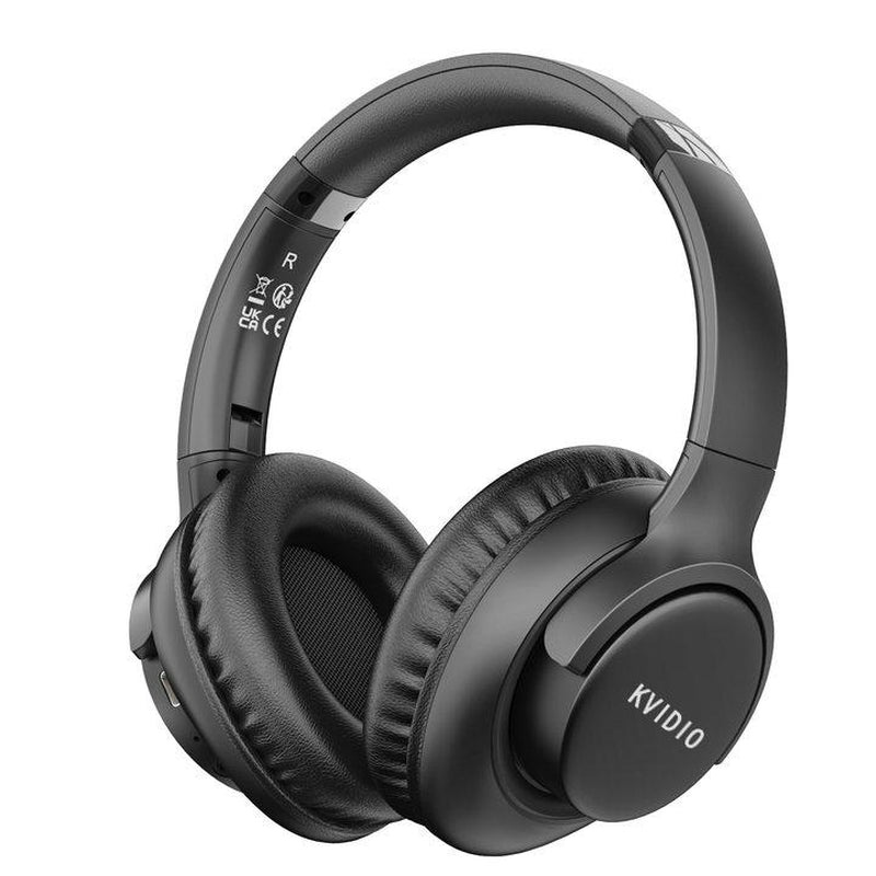 Electronic Wireless Bluetooth Headphones Over-Ear, Deep Bass Hi-Fi Stereo, 65H Playtime, Foldable Lightweight Headset with Mic for Ios/Android/Pc Headset Earbud Headphonesbluetooth Black #Tiktokshopholidayhaul Audio Wirelessheadphone